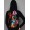 Christian Audigier Hoodies Geisha Rose Black For Women