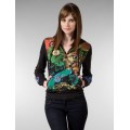 Ed Hardy Hoodies Dagger Black Flowers For Women