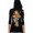 Ed Hardy Hoodies Gold Cross Black For Women