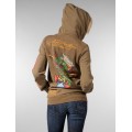 Ed Hardy Hoodies Navy 1958 For Women