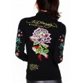 Ed Hardy Jackets Black Rose Of Death For Women