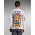 Buy Men Ed Hardy Tatoos Long Sleeve CA White