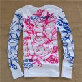 ED Hardy Mens Long Sleeve T Shirt Love Kill Slowly White