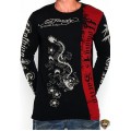 Ed Hardy Long Sleeve China Dragon Black For Men
