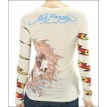 Long T Shirt Ed Hardy For Ladies Outlet Skull