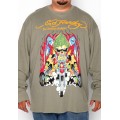 Mens Long Sleeve Pictures Of Ed Hardy Punk