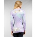 Purple Ed Hardy Womens Long Sleeve Factory Outlet