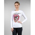 White Ed Hardy Long Sleeve For Ladies Online Shopping