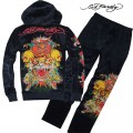 Don Ed Hardy Mens Suits Black Blend Sale