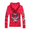 ED Hardy Long Suits Diamond Love Kill Slowly Red For Women