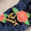 ED Hardy Long Suits Peacock Roses Black For Women