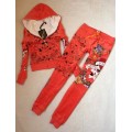 ED Hardy Womens Thick Long Suits Love Kill Slowly In Orange