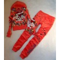 ED Hardy Womens Thick Long Suits Love Kill Slowly In Orange
