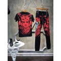 Ed Hardy Mens Short Suits Star Wars In Red Black