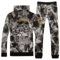 Ed Hardy Mens Suits Camouflage Tiger Grey Discount