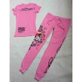 Ed Hardy Womens Short Suits Love Kill Slowly In Pink