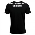Black ED Hardy Short T Shirts Classic Tiger For Men