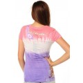 Ed Hardy T Shirts Feather Purple For Women