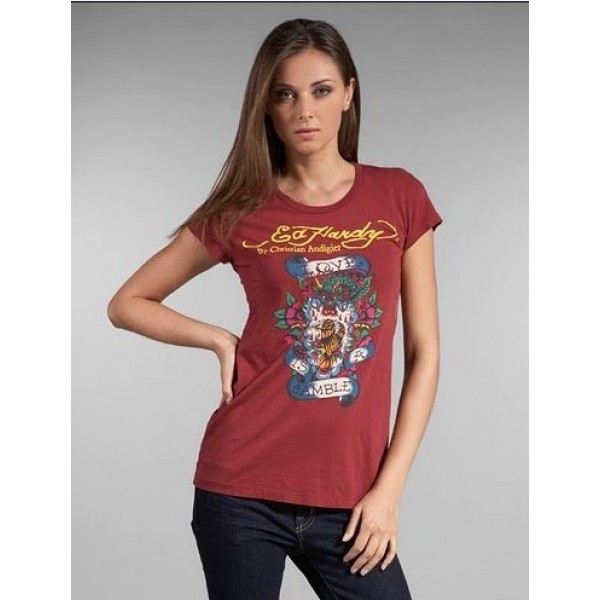 Ed Hardy T Shirts Love Is A Bamble For Women