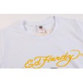 Ed Hardy T Shirts Tiger Logo White For Women