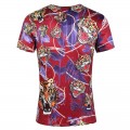 Ed Hardy T Shirts Tigers Purple Red For Men