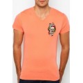 Sale Cobra T Shirts Mens Ed Hardy Tattoos Orange