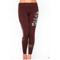 Ed Hardy Tight Pants Do Or Die Chocolate For Women