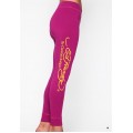 Ed Hardy Tight Pants Love Rose Red For Women