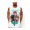 ED Hardy Mens Muscle Shirts Tiger Leopard Dollar In White