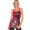 Ed Hardy Vest Bolt Skull Rose Red For Women