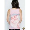 Ed Hardy Vest Cyprinoid Wave Pink For Women